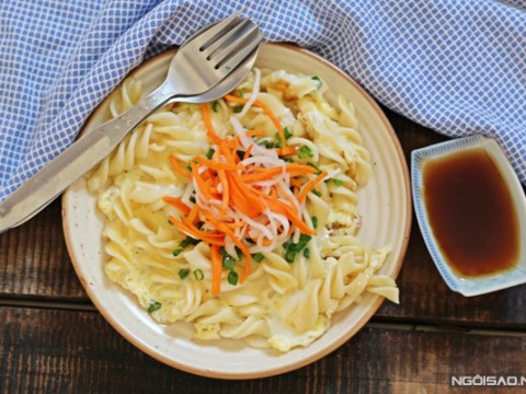 nui chien trung la mieng Nui chiên trứng lạ miệng