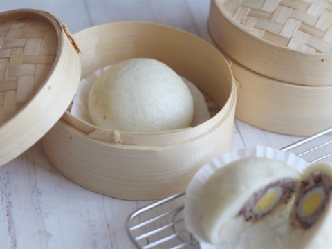 banh bao nhan thit Bánh bao nhân thịt