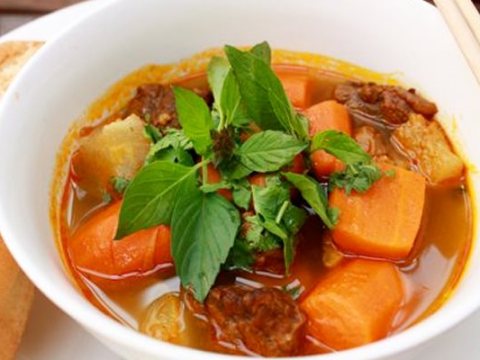 bo kho ca rot Bò kho cà rốt