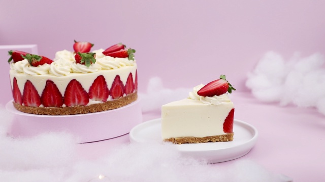 Cách làm cheesecake dâu sữa chua