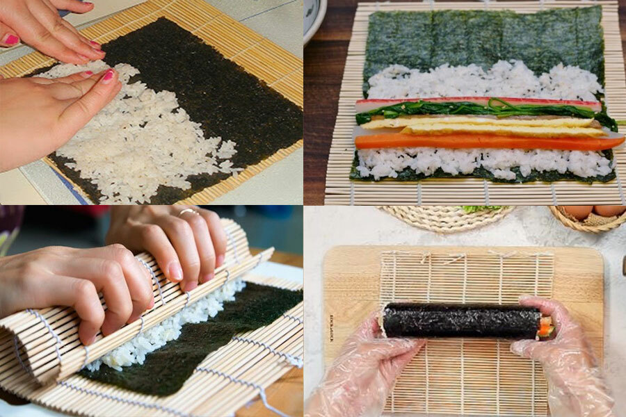 Cách làm kimbap ngon, không bị tanh chuẩn vị Hàn Quốc