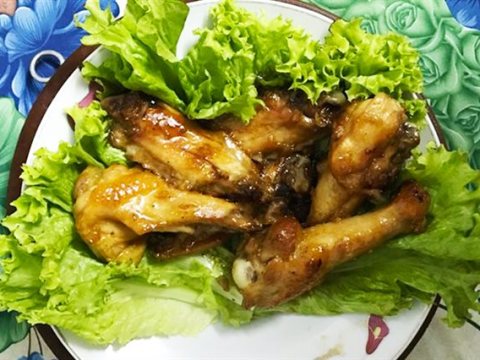 canh ga chien nuoc mam Cánh gà chiên nước mắm