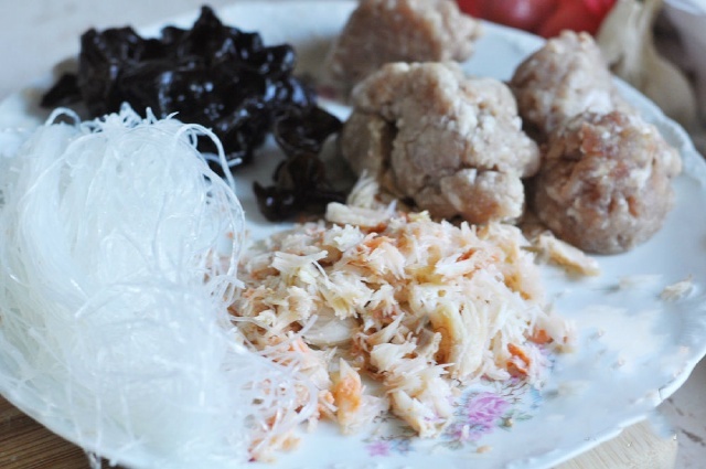 Chả cua thịt nướng