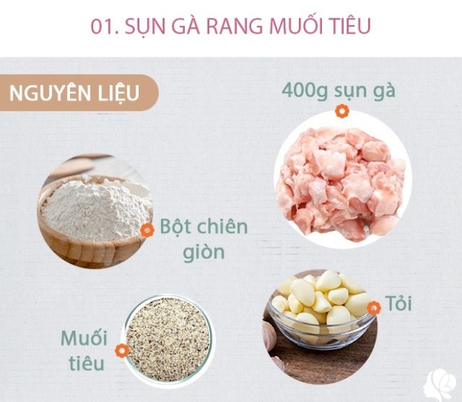 Hôm nay ăn gì: Hơn 100 nghìn được bữa chiều ngon, có món giòn sần sật ăn vui miệng