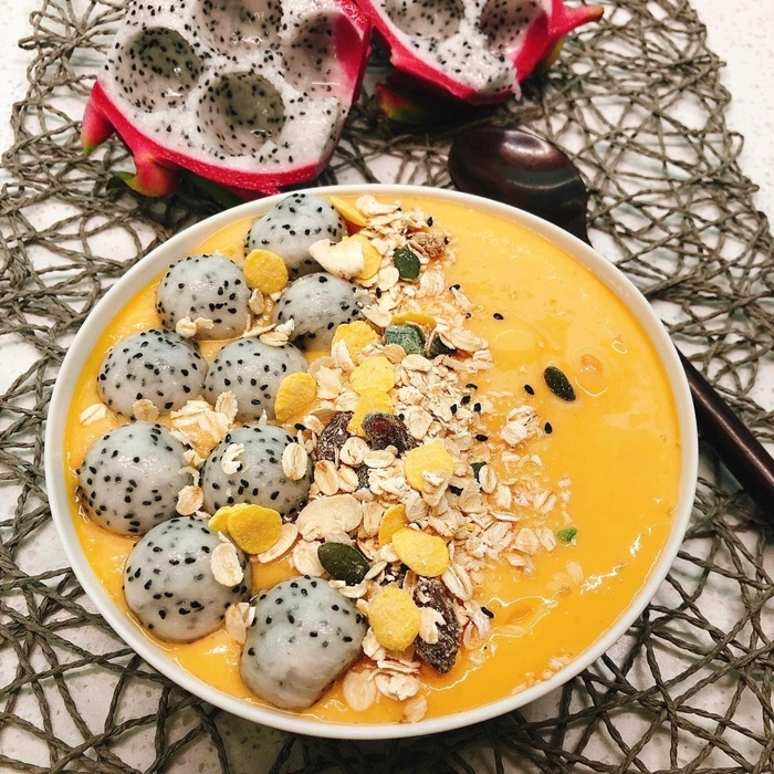 Mãn nhãn với bộ sưu tập Smoothie Bowl của cô giáo mầm non, vừa tươi mát ngon miệng lại giữ eo thon dáng đẹp