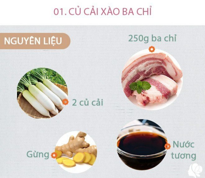 Hôm nay ăn gì: Vợ nấu cơm chiều cực hấp dẫn, bày lên mâm món nào hết ngay món đó