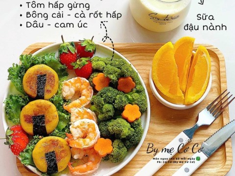 me bau bat mi loat thuc don eatclean hut mat ngon mieng giup tang can cho con Mẹ bầu bật mí loạt thực đơn eatclean hút mắt ngon miệng giúp tăng cân cho con