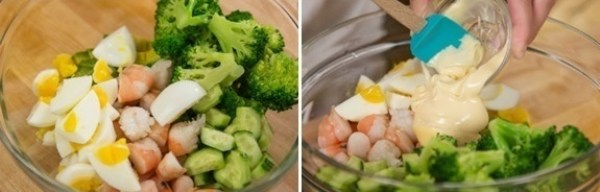 Nắng gắt, làm salad tôm súp lơ thanh mát dễ ăn để cả nhà cùng giải nhiệt