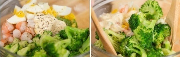 Nắng gắt, làm salad tôm súp lơ thanh mát dễ ăn để cả nhà cùng giải nhiệt