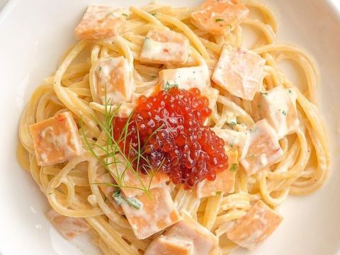 spaghetti kem beo ngay de lam Spaghetti kem béo ngậy dễ làm