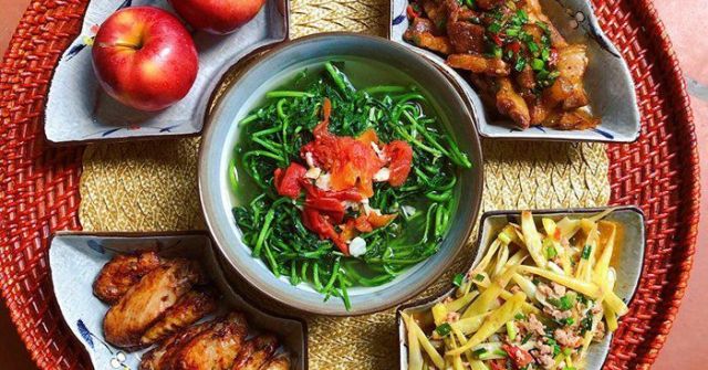 Thực đơn cả tuần của vợ đảm 9x vừa ngon, dễ nấu lại đẹp ai cũng tưởng đặt ngoài hàng