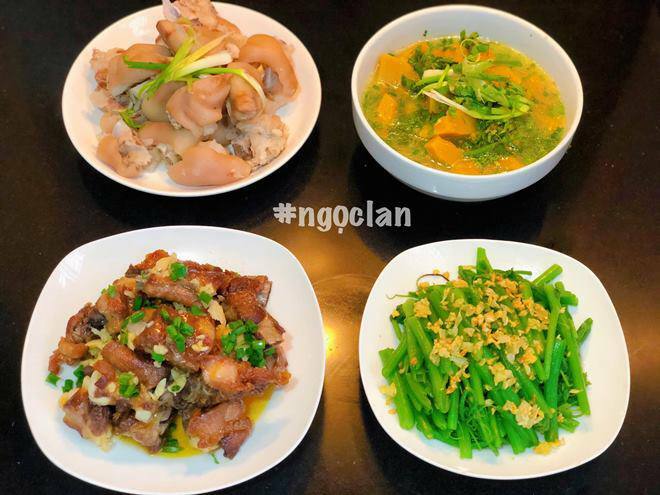 Vợ 9X cao tay nấu toàn cơm lành canh ngọt, chồng 