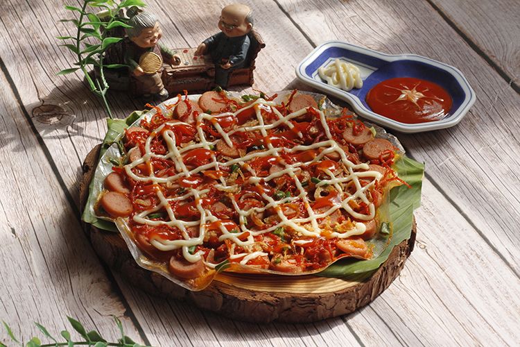 Cách làm bánh tráng nướng bằng chảo
