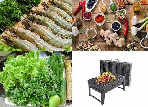 Cách làm tôm nướng muối ớt bằng than hoa, chảo, lò nướng ngon xuất sắc