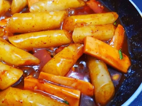 dung khoai lang lam tokbokki vua ngon lai chang lo tang can Dùng khoai lang làm Tokbokki vừa ngon lại chẳng lo tăng cân