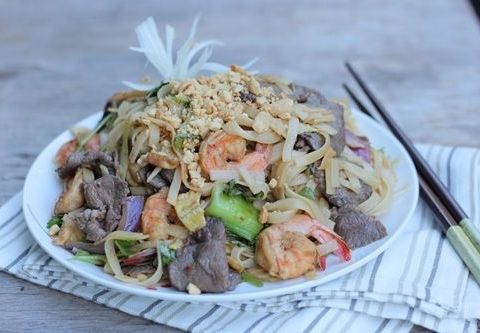 pho xao tom thit ngon ma khong ngay Phở xào tôm thịt ngon mà không ngấy