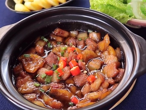 tuyet chieu lam mon thit kho dua kich thich vi giac ca gia dinh Tuyệt chiêu làm món thịt kho dứa kích thích vị giác cả gia đình