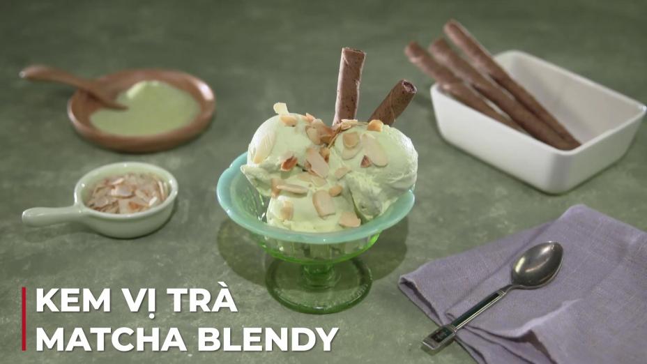 Kem vị trà Matcha Blendy