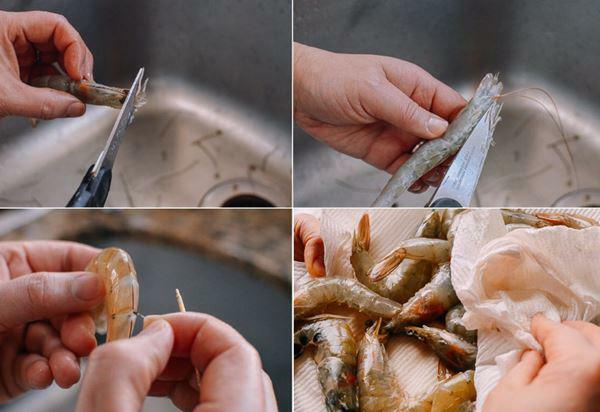 Cách làm tôm rang muối tỏi ớt đơn giản tại nhà