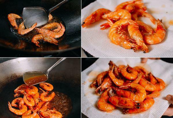 Cách làm tôm rang muối tỏi ớt đơn giản tại nhà