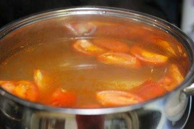 Ngày rằm nấu bún riêu chay thật ngon