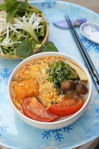 Ngày rằm nấu bún riêu chay thật ngon