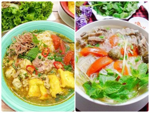 5 mon bun chua cuc ngon de an giai ngan sau dip nghi le bun suon chua cuc dat khach 5 món bún chua cực ngon dễ ăn giải ngán sau dịp nghỉ lễ, bún sườn chua cực "đắt khách"