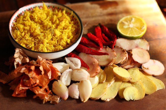 Cá kho trám xanh - thức quà mùa thu