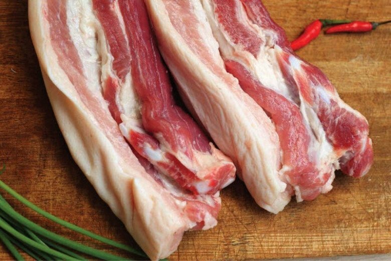 Đi chợ thấy 4 miếng thịt lợn này mua ngay, người bán cũng phải chép miệng 