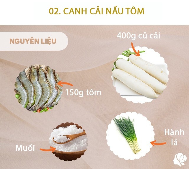 Hôm nay nấu gì: Bữa chiều cơm ngon canh ngọt, món phụ cuối cùng lạ miệng được coi là 