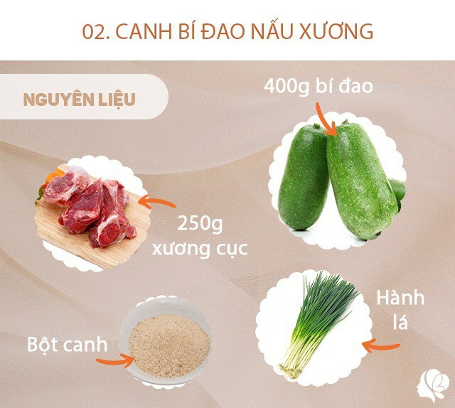 Hôm nay nấu gì: Cơm tối 4 món dân dã nhưng 