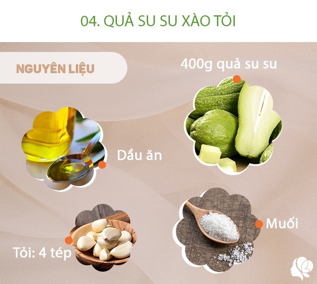 Hôm nay nấu gì: Cơm tối 4 món dân dã nhưng 