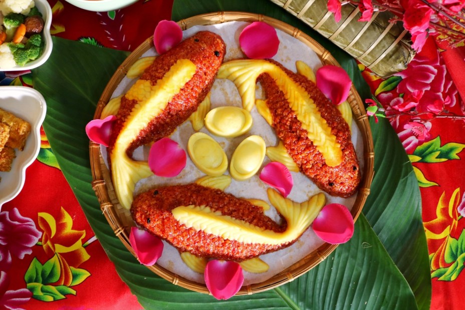 Hướng dẫn cách làm xôi cá chép cho mâm cúng ngày ông Công ông Táo