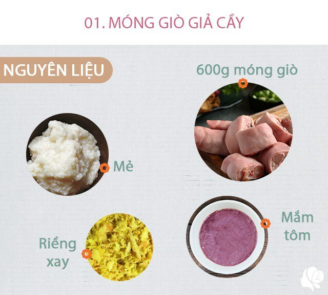 Hôm nay nấu gì: Bữa chiều cơm ngon canh ngọt, lại có món phụ cực ngon ai cũng thích