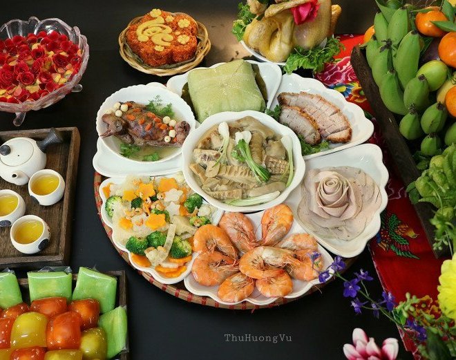 Mẹ đảm khoe nhiều mâm cỗ linh đình, sắp Rằm tháng Giêng chị em nhanh tay 