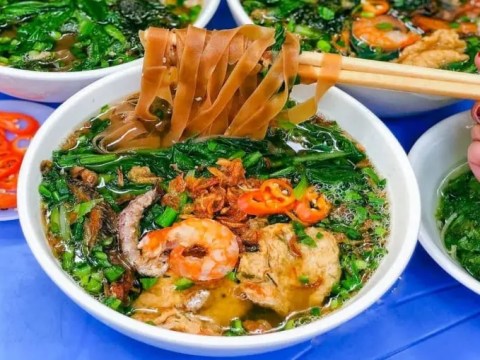 cach nau banh da cua hai phong chuan vi Cách nấu bánh đa cua Hải Phòng chuẩn vị xưa