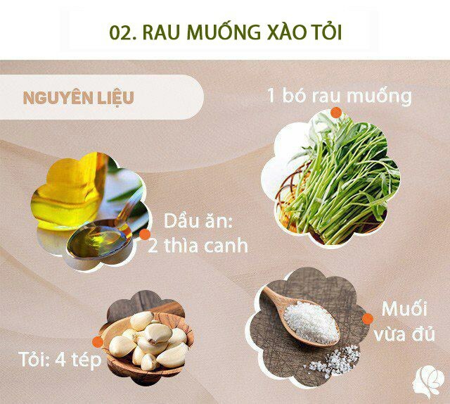 Hôm nay nấu gì: Bữa chiều toàn món rẻ tiền nhưng 