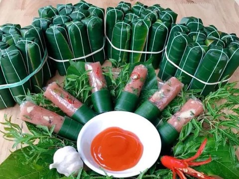 lam nem chua thanh hoa ngon chuan vi an la ghien Làm nem chua Thanh Hóa ngon chuẩn vị, ăn là ghiền