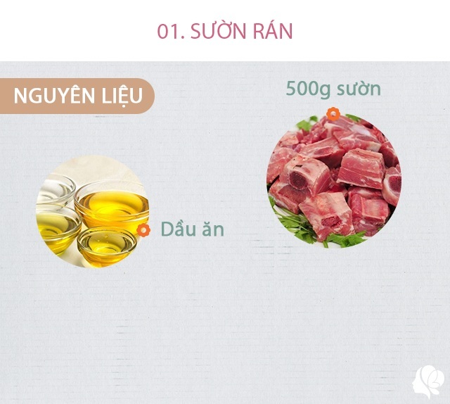 Hôm nay nấu gì: Bữa chiều đơn giản nhưng cân bằng hương vị, món phụ thanh mát làm cả nhà ai cũng thích