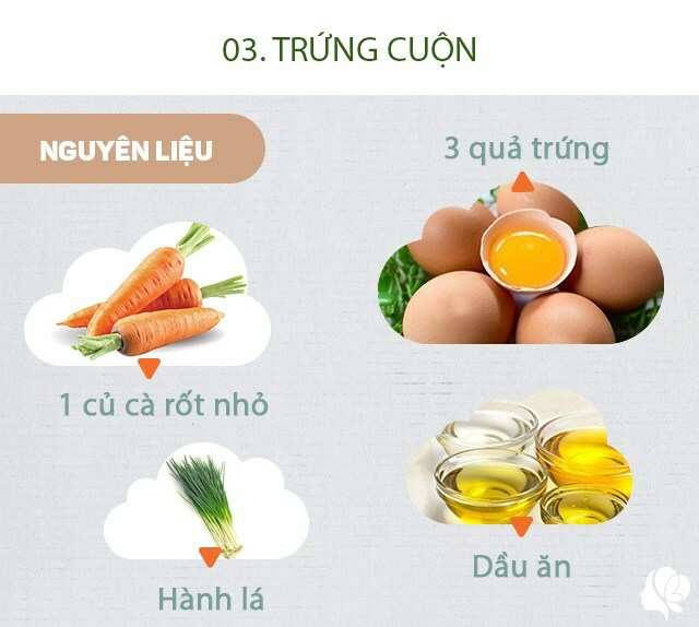 Hôm nay nấu gì: Bữa chiều đơn giản nhưng cân bằng hương vị, món phụ thanh mát làm cả nhà ai cũng thích