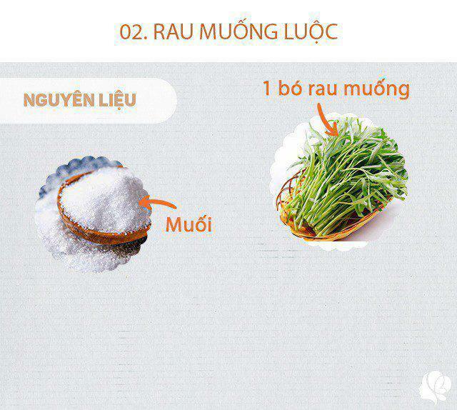 Hôm nay nấu gì: Cơm chiều đơn giản mà ngon, nắng nóng nhìn thấy mà ai cũng phải thèm