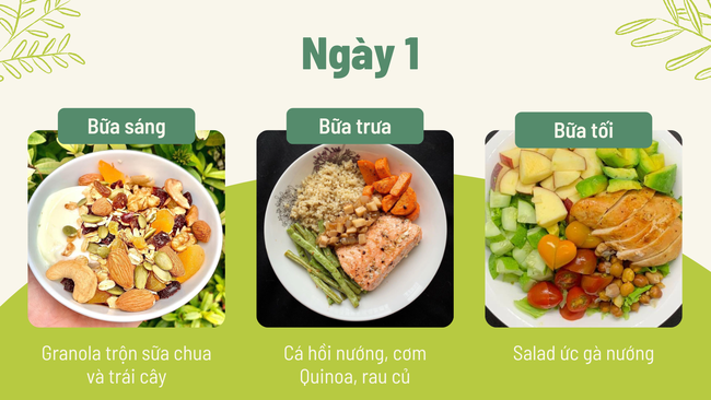 Thực đơn 7 ngày ăn kiêng không cần tính calo, vừa ngon vừa hiệu quả