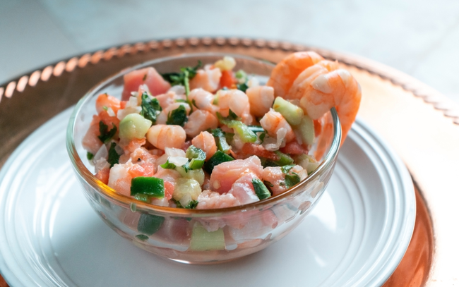 Cách làm ceviche vải thiều - món gỏi hải sản đặc biệt đến từ Peru