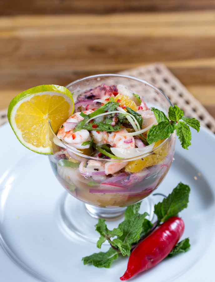 Cách làm ceviche vải thiều - món gỏi hải sản đặc biệt đến từ Peru