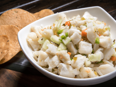 cach lam ceviche vai thieu mon goi hai san dac biet den tu peru Cách làm ceviche vải thiều - món gỏi hải sản đặc biệt đến từ Peru