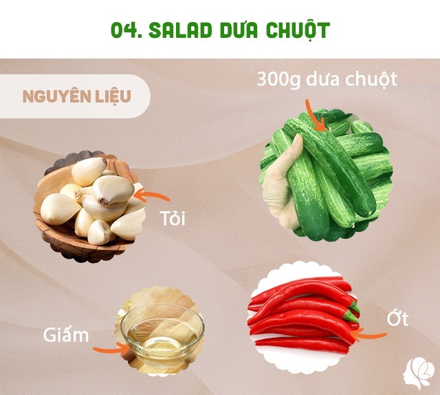 Hôm nay ăn gì: Bữa cơm chưa đến 80k giản dị nhưng vẫn ngon, chồng con không chê một tiếng