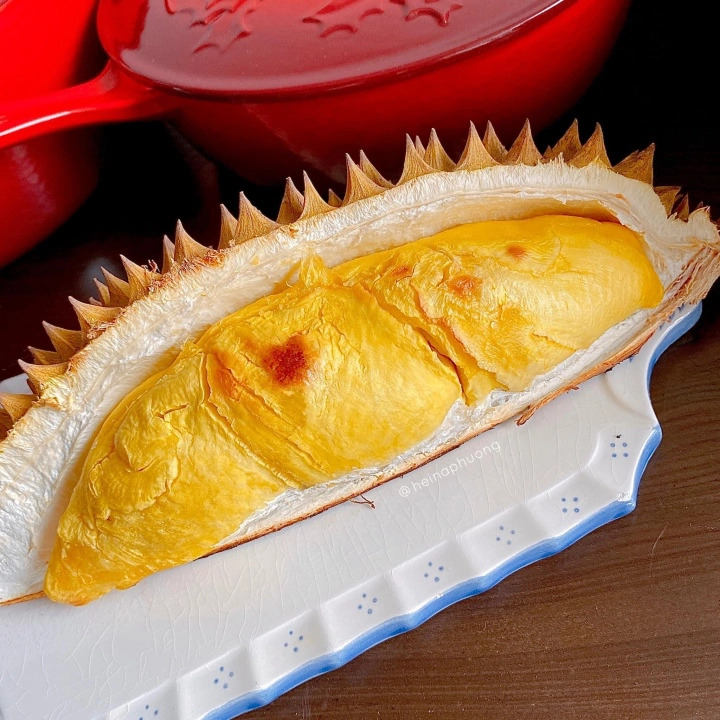 Mẹ đảm gợi ý cách làm sầu riêng nướng thơm ngon, lạ miệng