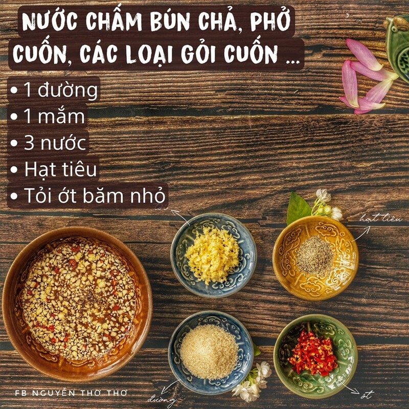 9X chia sẻ 15 công thức pha các loại nước chấm cực ngon, ai học có thể mở được cả nhà hàng