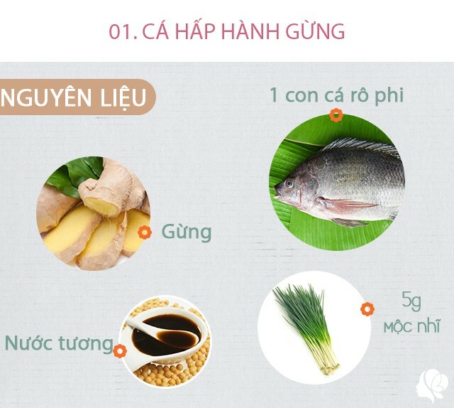 Hôm nay nấu gì: Bữa chiều có món chính siêu giàu vitamin, món phụ thanh mát ăn là thích