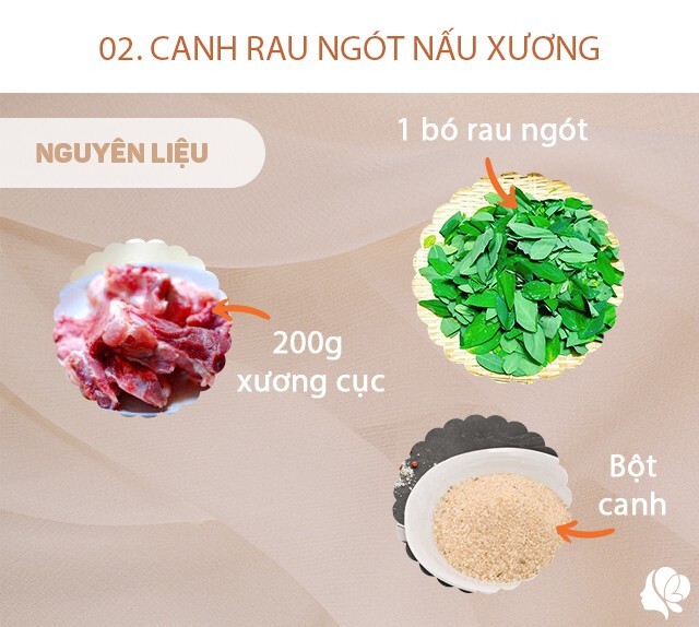 Hôm nay nấu gì: Cơm chiều 3 món vừa ngon lại dễ nấu, người bận rộn cũng tranh thủ làm được